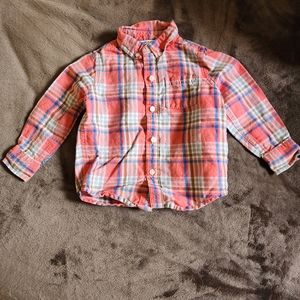 Janie and Jack Plaid Shirt